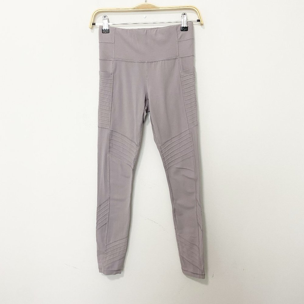 Athleta Purple Moto Leggings Size XS